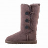 UGG  BAILEY BUTTON TRIPLET CHOCOLATE
