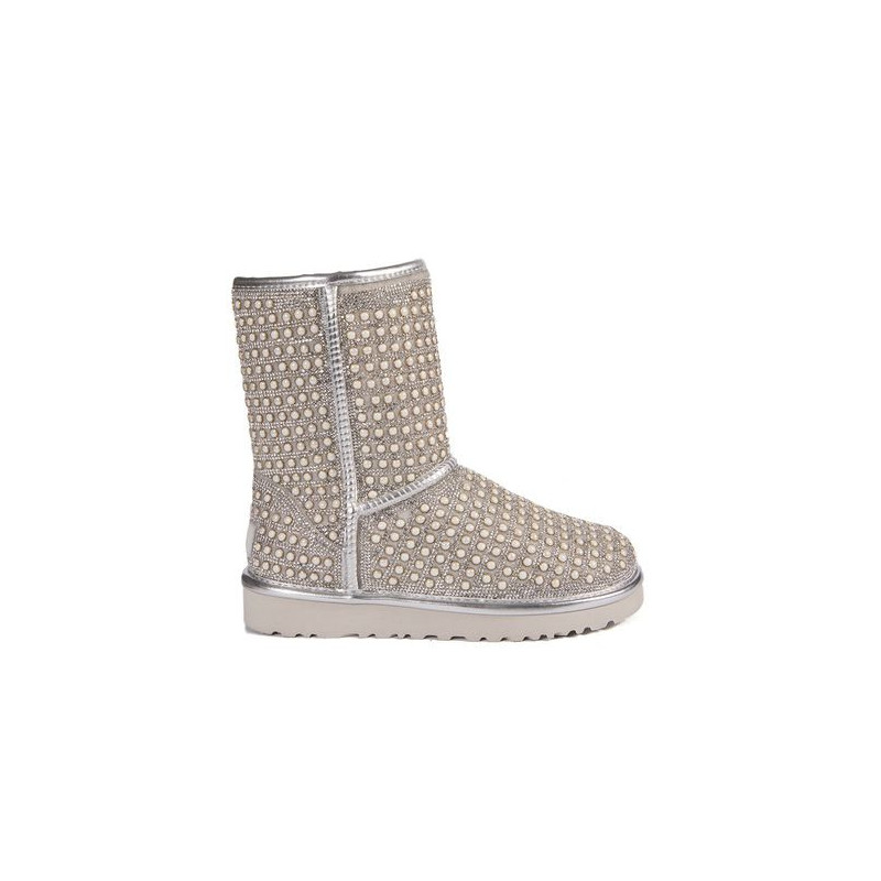 UGG  CLASSIC SHORT PEARL WHITE