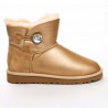 UGG MINI BAILEY BUTTON BLING SOFT GOLD